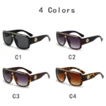 Fashion Brand Luxury Designer Sunglasses Men Women 2026 Oversized Vintage Punk Shades - Image 6