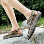 Summer New Sandals Men's Brand Designer Fashion Casual Outdoor Waders Large Size - Image 4