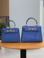 Fall/winter 2025 retro frosted crocodile pattern high-end fashion ladies bag temperament