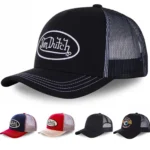 1PC Casual Fashion VON Baseball Cap Breathable Shade Alphabet Embroidery