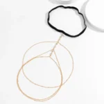 Boho Elastic Band Crystal Leg Thigh Chain for Women Summer Beach Sexy Tassel Multilayer - Image 6