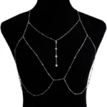 New Summer Sexy Chest Chain Bra Bikini Metal Body Chain Jewelry - Image 6