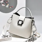 Fashion Handbags High Quality Soft Leather Shoulder Bucket Bag Women - Image 3