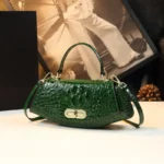 Women's saddle bag 2026, high-end leather small bag, new fashionable style - Image 5