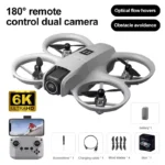 NEW 2026 Mini Foldable Drone With Lights 4K Aerial Photography Cameras - Image 2