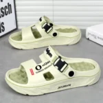 Summer Men's Massage Slippers Indoor Outdoor Sandals Beach Comfortable Soft Slides - Image 2