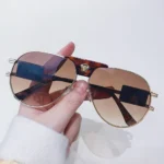 Classic Aviation Sunglasses Women Brand Designer Cattle Head 00 - Image 3