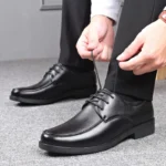Men's Formal Skin Shoes Casual Fashion Men Sneakers Social Elegant Trend Flat Zapatos