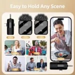 KEBIDUMEI 3 In 1/2 In 1 Wireless Lavalier Microphone For IPhone/Android - Image 5