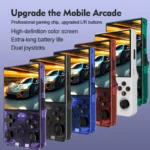 Factory R39 MAX Portable Retro Game Console Handheld Video Gaming Console 4 Inch - Image 4