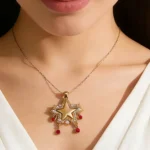Y2k Fashion Star Pendant Necklace Pendant Necklace Women's Fashion Zircon Accessory - Image 2