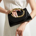 Women's Evening Bag, Fashionable Handle, Lightweight Women's Clutch, Makeup Bag, Wallet - Image 2