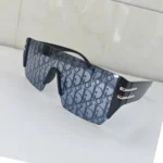 Luxury Shield Sunglasses Men Women Y2K Oversized Rimless One Piece Sun - Image 3