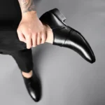 Oxfords Leather Shoes for Men Luxury Big Size 38-50 Men Dress Shoes Business Party - Image 4