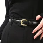 2-pack Casual Fashion Belt with Simple and High-end Feel, Needle Buckle - Image 2