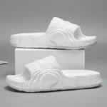 Man Fashion Sandals Solid Beach Slippers Summer Non Slip Sandals Soft Unisex Slides - Image 3