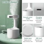 Anti-Gravity Humidifier New Ultrasonic Humidifier with Dual Power-Off e - Image 6
