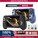 ANBERNIC RG556 Retro Handheld Game Android 13 5.48 inch Touch OLED Screen