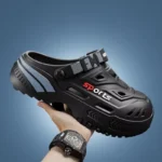 Men Techwear EVA Platform Clogs Arch Support Odor Proof Anti Slip Outdoor Hiking - Image 6