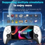 Multifunctional 5 Inch IPS HD Retro Handheld Game Console SF3500 Support Multi-System - Image 3