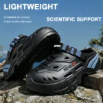 Men Techwear EVA Platform Clogs Arch Support Odor Proof Anti Slip Outdoor Hiking - Image 3