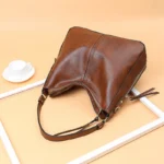 Luxury Handbags Women Bags Designer Faux Leather Bags For Women Hobos - Image 3