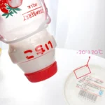 Ins 480ml Cute Fruit Water Bottle BPA Free Fashion Strawberry Milk Water - Image 5