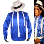Rare Michael Jackson Smooth Criminal Classic White Stripe Skinny Party - Image 3