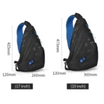 Mixi Fashion Backpack for Men One Shoulder Chest Bag Male Messenger Boys - Image 5
