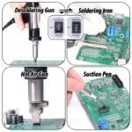 WEP 948-II Suction Tin Gun Desoldering Station Hot Air Gun Soldering - Image 2