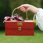 Metal Handheld Gift Box Wedding Bridesmaid Handheld Gift Box - Image 4