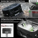 Rhinowalk Motorcycle Case Box Bag 16L Waterproof Side Tail Pannier Box For BMW - Image 2