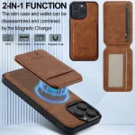 Detachable Magnetic 2 In 1 Leather Case For iPhone 18 17 16 15 14 13 12 11 - Image 6