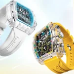 Mark Fairwhale Watch - Transparent Case, Barrel-Shaped Quartz Wristwatch - Image 2