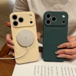 Morandi Color Magnetic for Magsafe Case for iPhone 18 Pro Max 18ProMax Liquid Silicone - Image 2