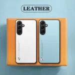 For Samsung S25 Edge S24 S23 S22 S21 S20 FE Plus Note 20 Ultra Plain PU Leather - Image 3