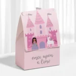 10Pc Cartoon Pink Castle Princess Chocolates Candy Boxes Unicorn Gift Packing - Image 4