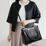 3 Layers Large Capacity Designer Women Top-Handle Bags Shoulder Crossbody Bags - Image 3