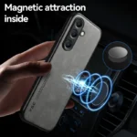 Luxury Leather Ultra Thin Phone Case For Samsung Galaxy S26 S25 S24 S23 S22 S21 - Image 6