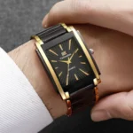 Luxury Men Business Watches Stainless Steel Strap Quartz Wristwatch - Image 2