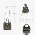 BAFELLI 2026 WOMEN'S HANDBAG TOTE TRAVEL BAGS GENUINE LEATHER - Image 5
