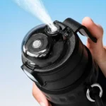 Mist Spray Water Bottle Stainless Steel Vacuum Insulated Sports Thermal - Image 2