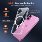 Luxury Magnetic For Magsafa Wireless Charging Case For iPhone 16 15 14 13 12 11 - Image 2