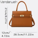 3 Sets Or 1 Big Bag Women's Handbag Large Capacity Bags Luxury Shoulder Crossbody - Image 4