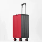 Side open all aluminum travel luggage computer carry-on trollley suitcase - Image 6