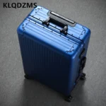 KLQDZMS Rolling Suitcase 20"24 Inch All Aluminum Magnesium Alloy Boarding - Image 3