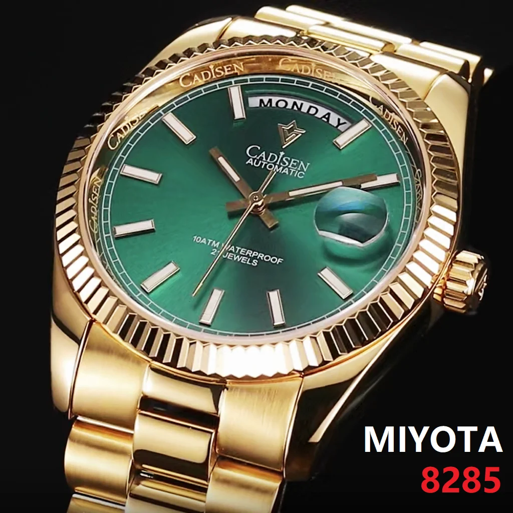 kf-S17b856189bf94997a84cf3cb420ae9e6T CADISEN DD40 Men Watches Luxury Automatic Watch Men AR Sapphire Glass - Image 1