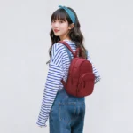 BAGSMART Small Backpacks Women Cute Girl College Book Bag Multi-function - Image 2