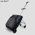 Lazy rolling luggage baby car cabin travel suitcase trolley case on wheels - Image 2