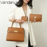 3 Sets Or 1 Big Bag Women's Handbag Large Capacity Bags Luxury Shoulder Crossbody